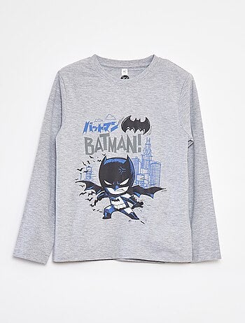 Pijama comprido com estampado 'Batman' - 2 peças