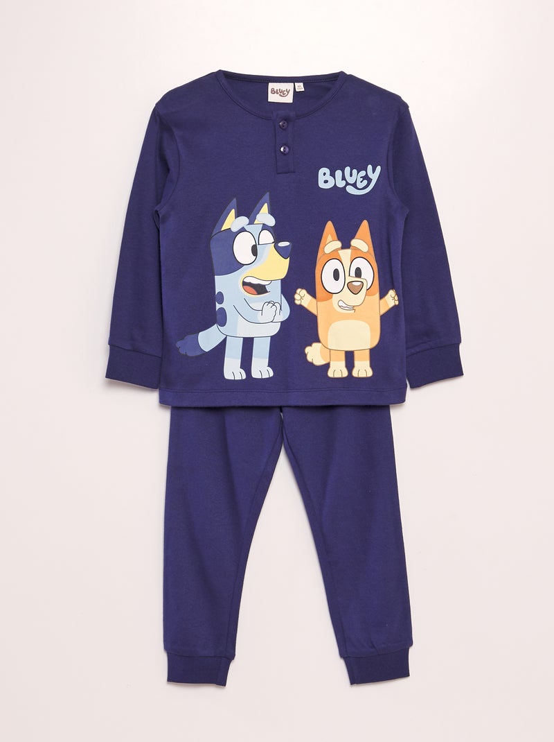 Pijama comprido de 2 peças 'Bluey' AZUL - Kiabi