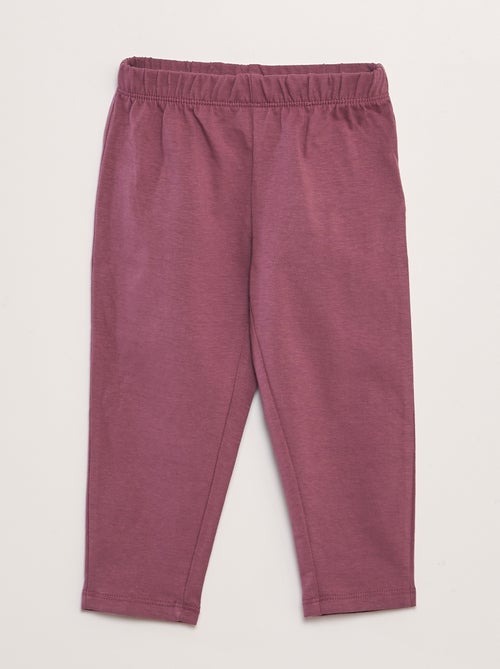 Pijama comprido de 2 peças estampado - Kiabi