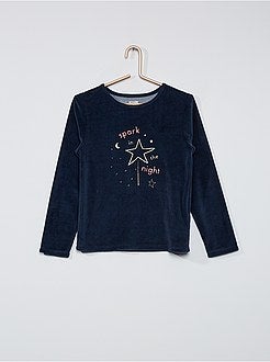 Pijama comprido de conceção ecológica - Kiabi