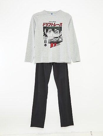 Pijama comprido de fantasia - 2 peças
