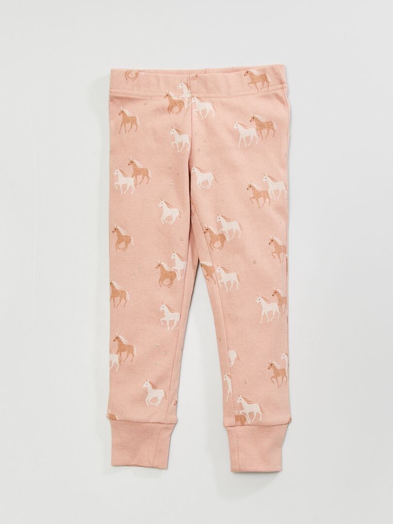 Pijama comprido de fantasia  - 2 peças ROSA - Kiabi
