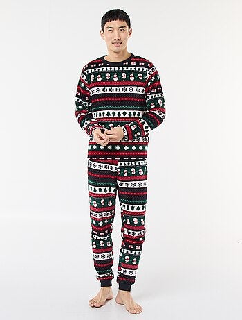 Pijama comprido de Natal - 2 peças