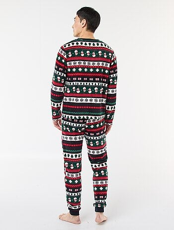 Pijama comprido de Natal - 2 peças