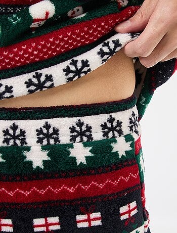 Pijama comprido de Natal - 2 peças