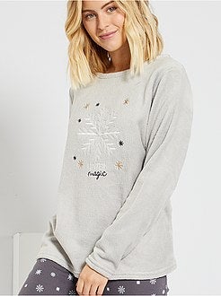 Pijama comprido de Natal - Kiabi