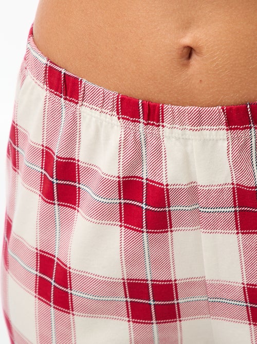 Pijama comprido de Natal 'Mickey' - 2 peças - Kiabi