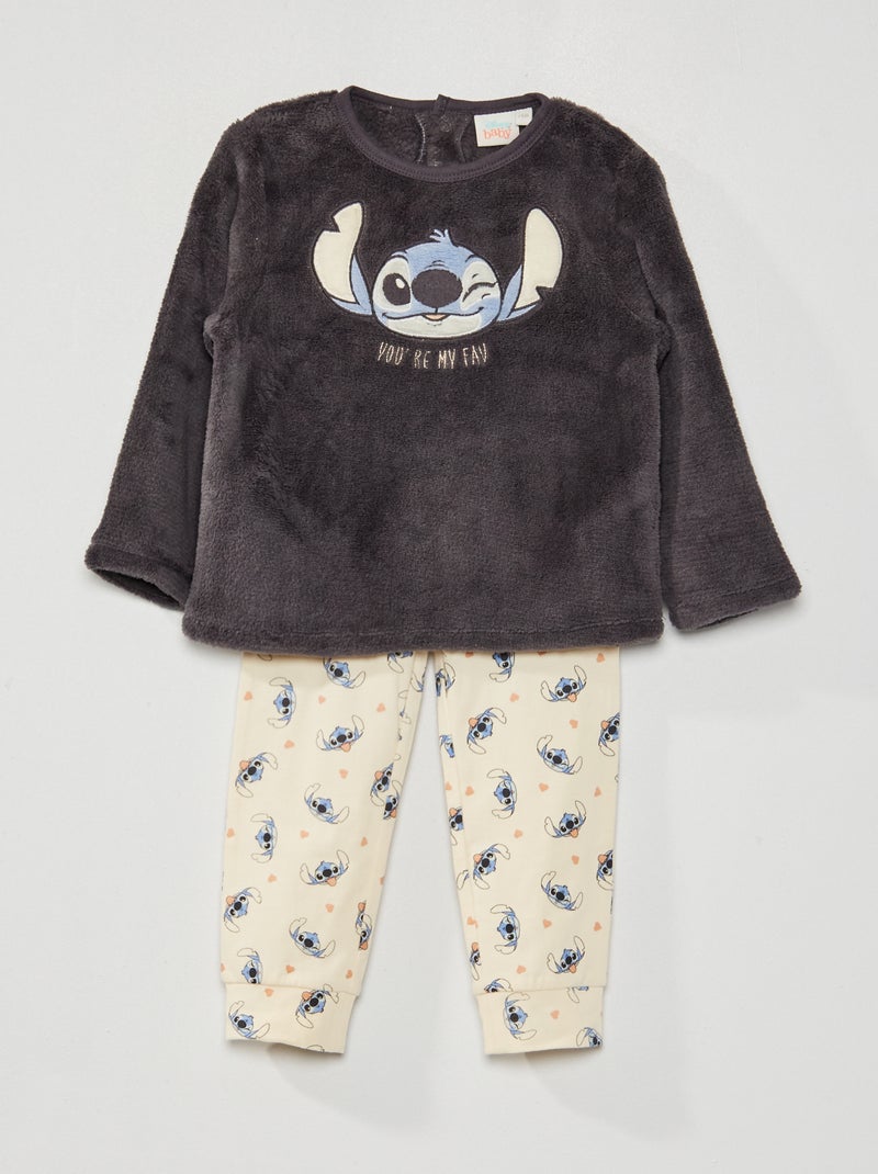 Pijama comprido 'Disney' - 2 peças BRANCO - Kiabi