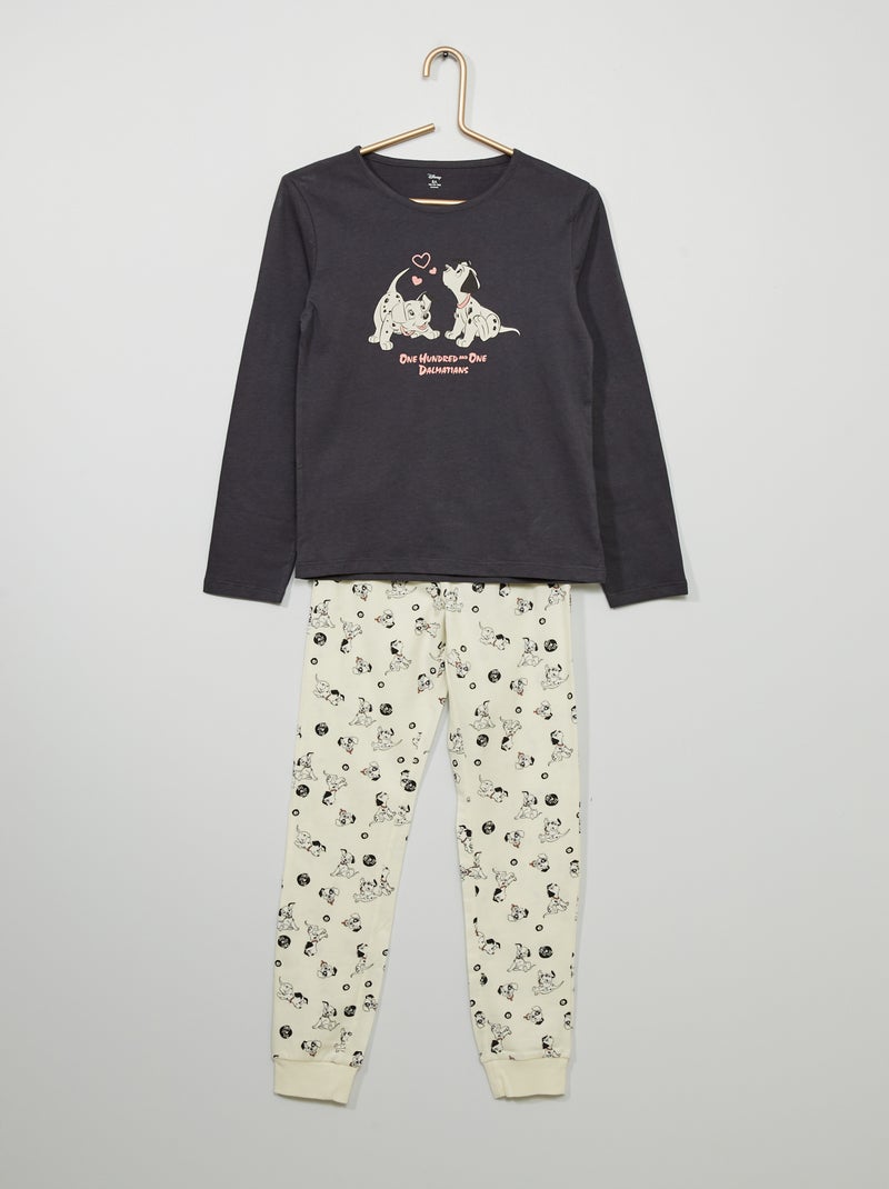 Pijama comprido 'Disney' CINZA - Kiabi