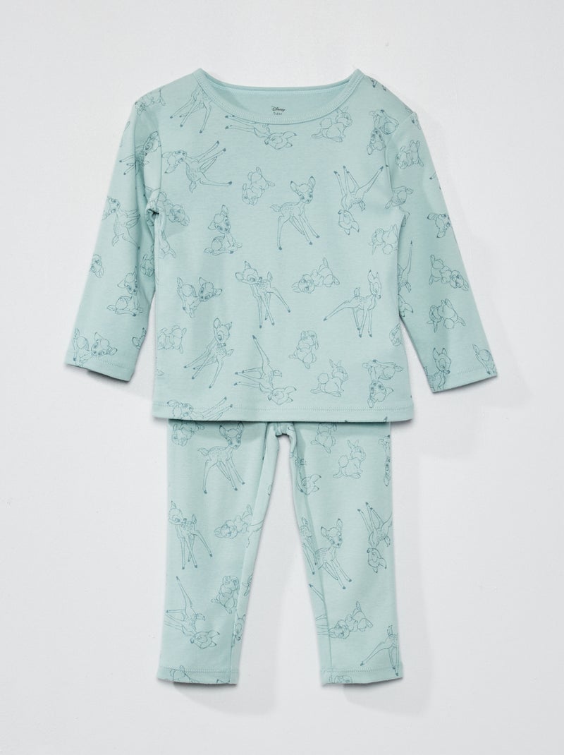 Pijama comprido 'Disney' em jersey  - 2 peças AZUL - Kiabi