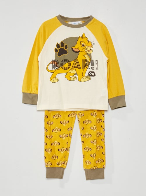 Pijama comprido 'Disney' em jersey - Kiabi
