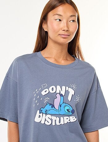 Pijama comprido 'Disney' 'Stitch' t-shirt + calças - 2 peças
