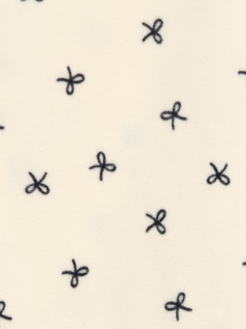 Pijama comprido e quente com padrão - Kiabi