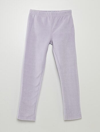 Pijama comprido em malha polar - 2 peças