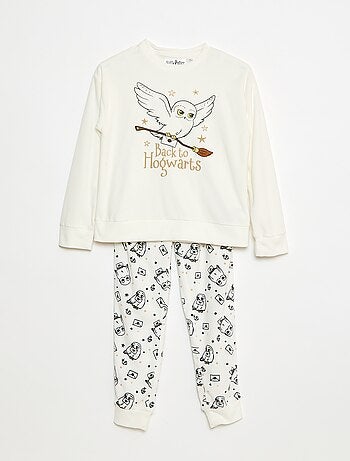 Pijama comprido em polar 'Harry Potter' - 2 peças