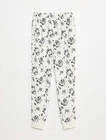 Pijama comprido em polar 'Harry Potter' - 2 peças