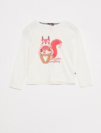 Pijama comprido em popelina - 2 peças