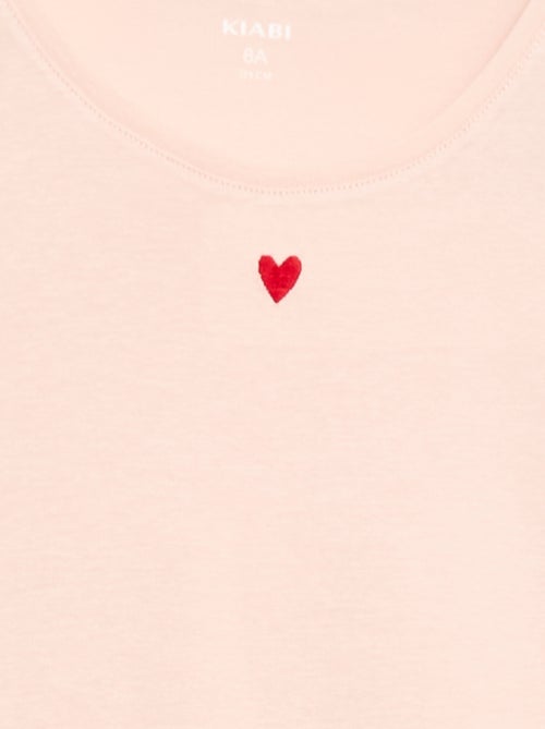 Pijama comprido em popelina - 2 peças - Kiabi