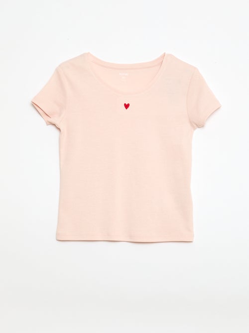 Pijama comprido em popelina - 2 peças - Kiabi