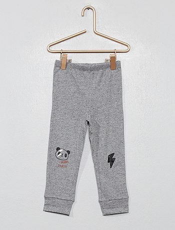 Pijama comprido estampado - Kiabi