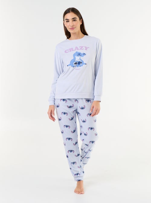 Pijama comprido estampado 'Disney' - 2 peças - Kiabi