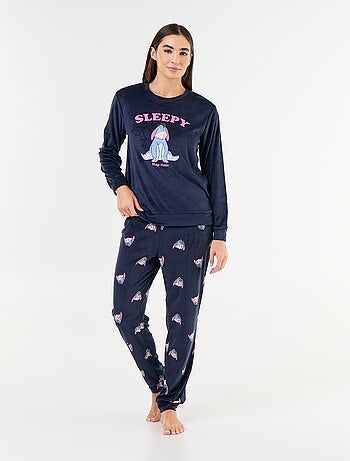 Pijama comprido estampado 'Disney' - 2 peças