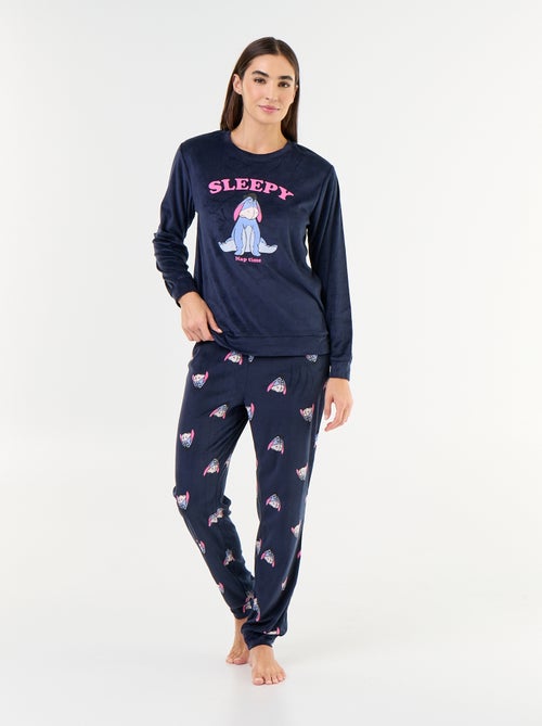 Pijama comprido estampado 'Disney' - 2 peças - Kiabi