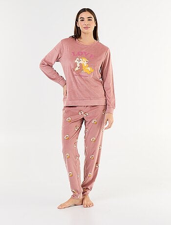 Pijama comprido estampado 'Disney' - 2 peças