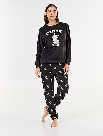 Pijama comprido estampado 'Disney' - 2 peças