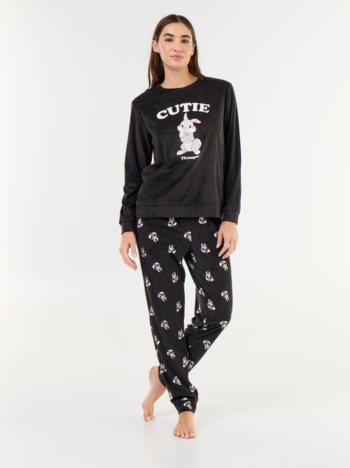 Pijama comprido estampado 'Disney' - 2 peças - Kiabi