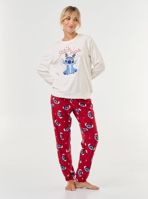 Pijama comprido estampado 'Disney' - 2 peças - Kiabi
