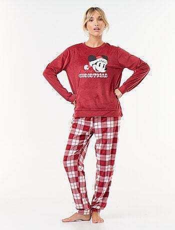 Pijama comprido estampado 'Disney' - 2 peças