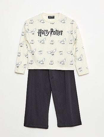 Pijama comprido estampado 'Harry Potter' - 2 peças