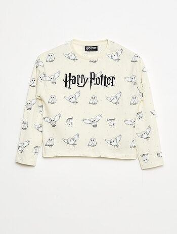 Pijama comprido estampado 'Harry Potter' - 2 peças