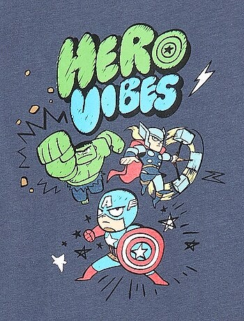Pijama comprido estampado 'Marvel'