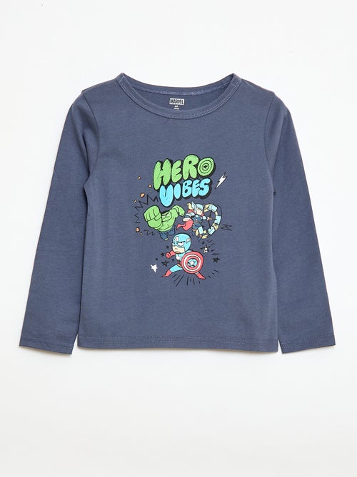 Pijama comprido estampado 'Marvel' - Kiabi