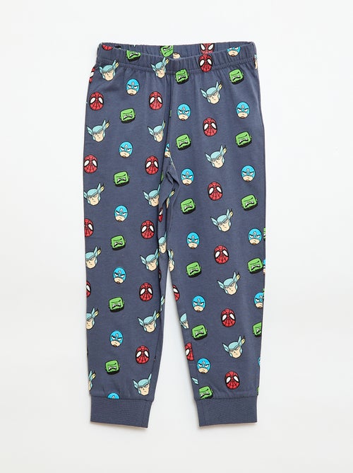 Pijama comprido estampado 'Marvel' - Kiabi