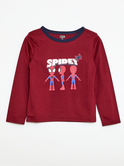 Pijama comprido estampado 'Marvel' - Kiabi