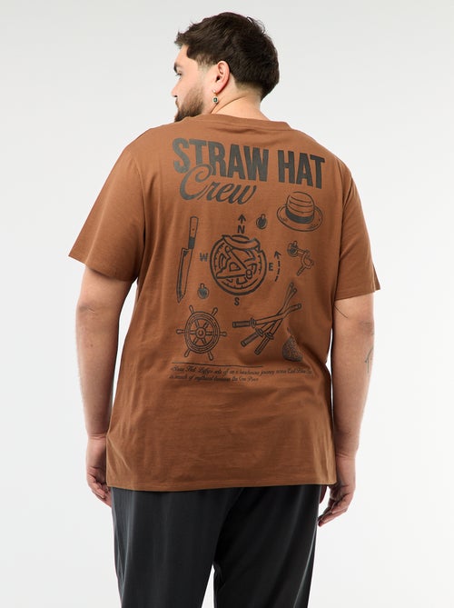 Pijama comprido estampado 'One Piece' - 2 peças - Kiabi