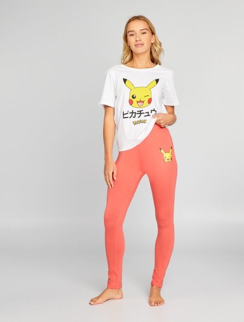 Pijama comprido estampado 'Pokémon' - 2 peças - Kiabi