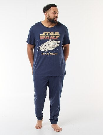 Pijama comprido estampado 'Star Wars' - 2 peças