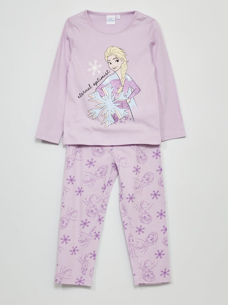 Pijama comprido 'Frozen' da 'Disney' - 2 peças VIOLETA - Kiabi