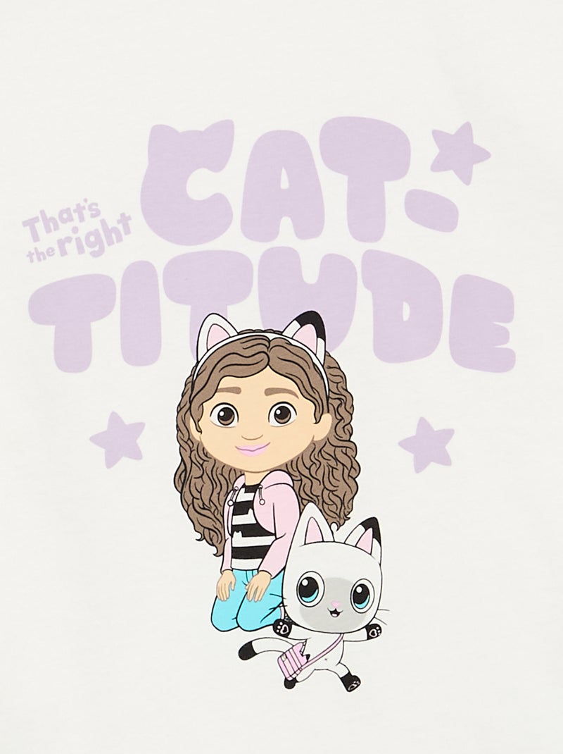 Pijama comprido 'Gabby e a casa mágica' - 2 peças Roxo - Kiabi