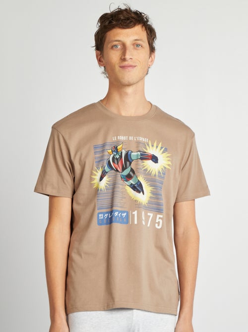 Pijama comprido 'Goldorak' - 2 peças - Kiabi