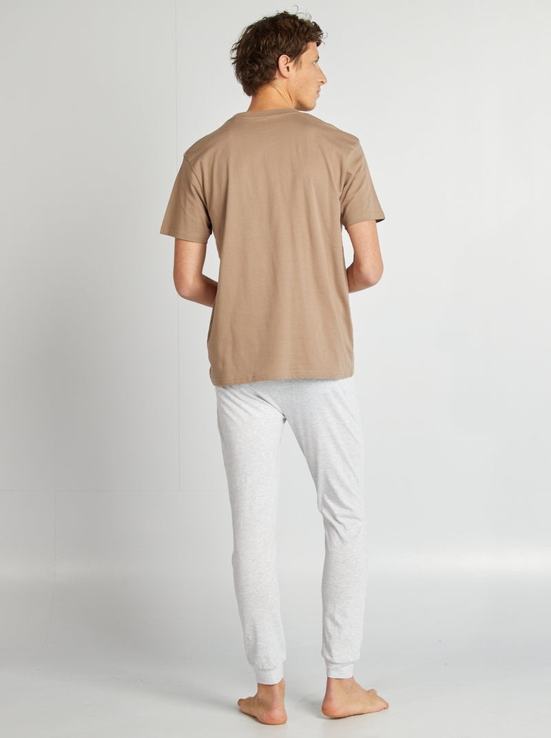 Pijama comprido 'Goldorak' - 2 peças CINZA - Kiabi