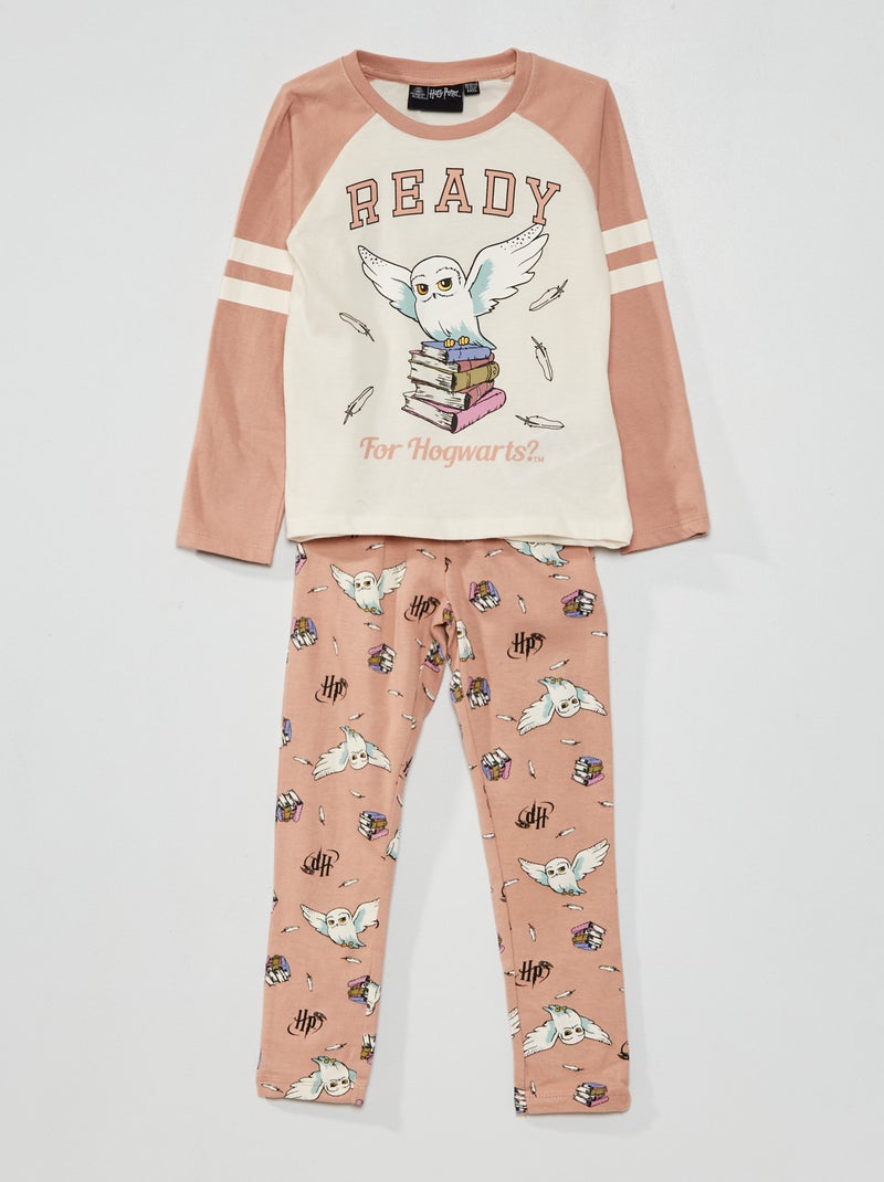 Pijama comprido 'Harry Potter' - 2 peças ROSA - Kiabi