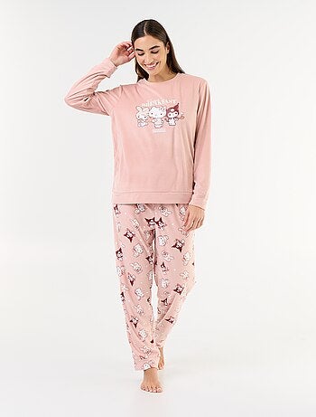 Pijama comprido 'Hello Kitty' - 2 peças
