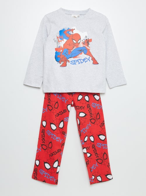 Pijama comprido 'Homem-Aranha' 'Marvel' - 2 peças - Kiabi