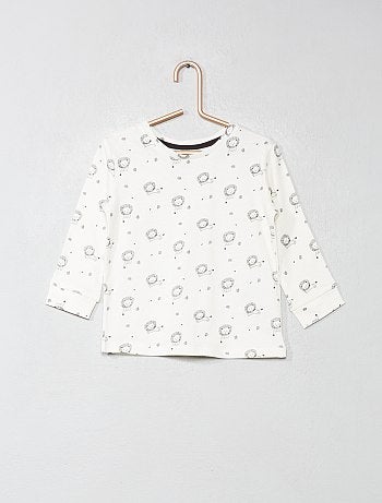 Pijama comprido 'leão' - Kiabi