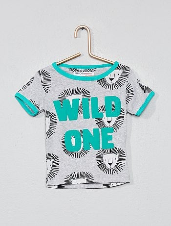 Menino 0-36 meses - Pijama comprido 'leão' - Kiabi